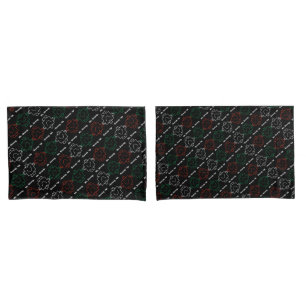 Sr. Forte teste padrão vermelho, branco & verde d