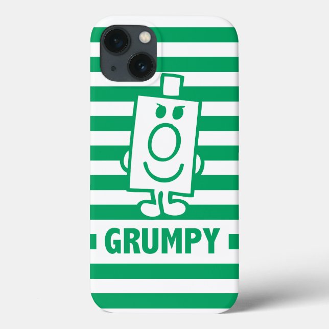 Sr. Grumpy | Grin Mischievous e faixas verdes (Verso)