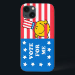 Sr. Happy Vote Em Mim Flag<br><div class="desc">Mostre o seu apoio ao Sr. Happy com este "Sr. Feliz Voto Para Mim!</div>