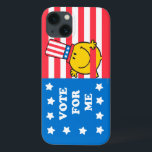 Sr. Happy Vote Em Mim Flag<br><div class="desc">Mostre o seu apoio ao Sr. Happy com este "Sr. Feliz Voto Para Mim!</div>