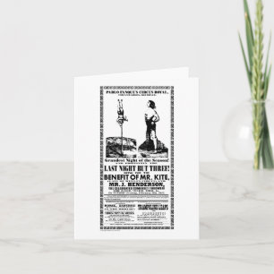 Sr. Kite - Cartão de Nota