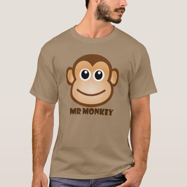 Sr. macaco t-shirt (Frente)