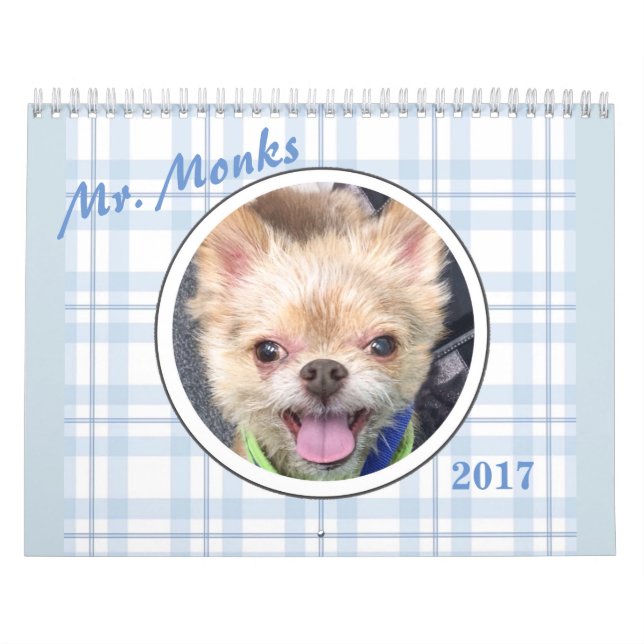 Sr. Monks 2017 Calendário (Capa)