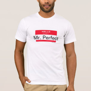 Sr. Perfeito. Olá! meu nome é. Camisas do humor