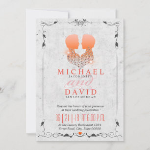 Sr. & Sr. - Convite de Casamento Gay