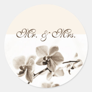 Sr. & Sra. Casamento Etiqueta