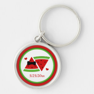 Sr. & Sra. Watermelon Personalizada Chaveiro