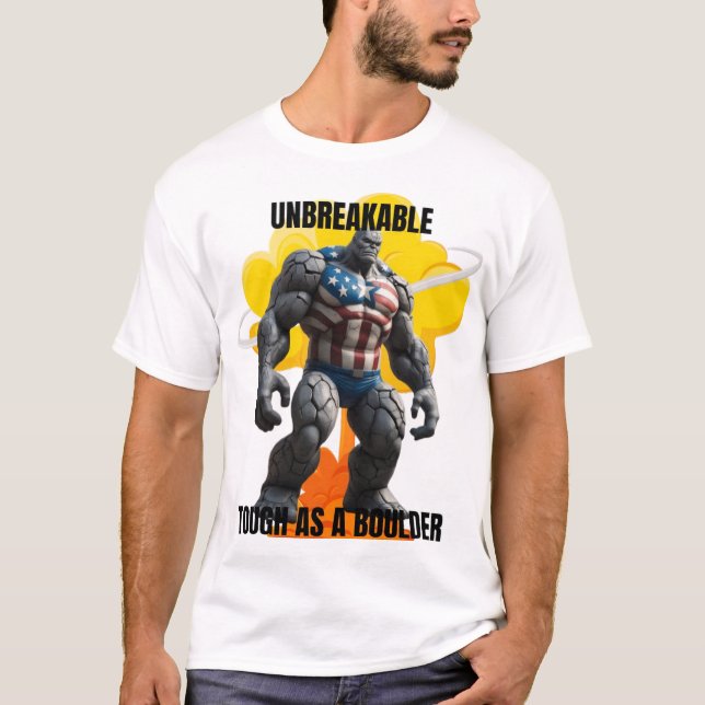 Sr. T-Shirt de Moda Inquebrável (Frente)
