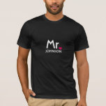 Sr. t-shirt - t-shirt de nome personalizado<br><div class="desc">"mr and mrs", "dele e dela", "dele e dela", "mr e mrs", "mr & mrs", "dele e dela", casais, casal, set, par, noiva, noiva, dele, dela, mr, mr, senhora, senhorita, senhorita, senhorita, senhorita, senhoras, senhoras, na moda, , casada, "recem casados casamento, casamento, noivado, noivo, noivo, texto, "preto e branco", personalizável,...</div>