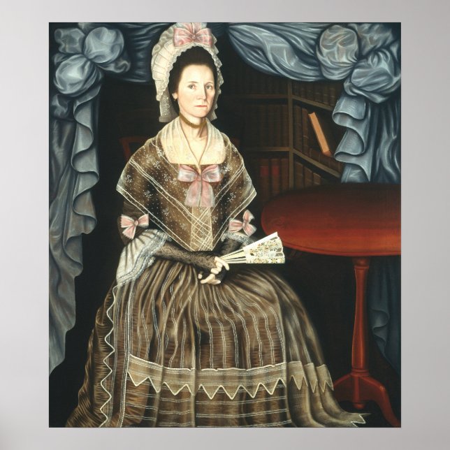 Sra. Chandler - Winthrop Chandler Fine Art Poster (Frente)