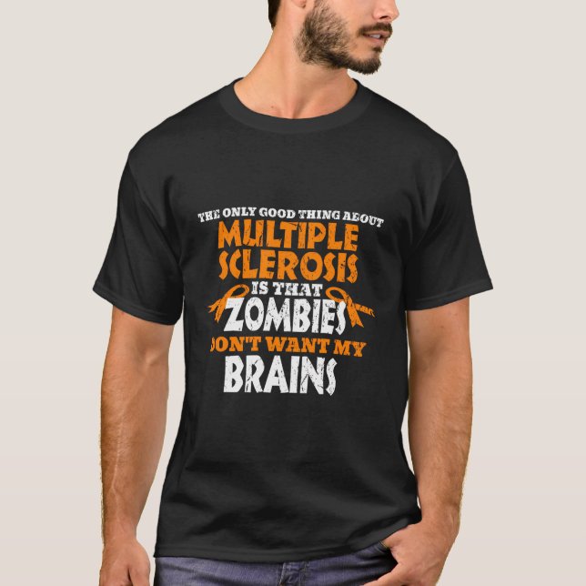 Sra. Conscientista Camisa Zombies Não Quer Meu Cér (Frente)
