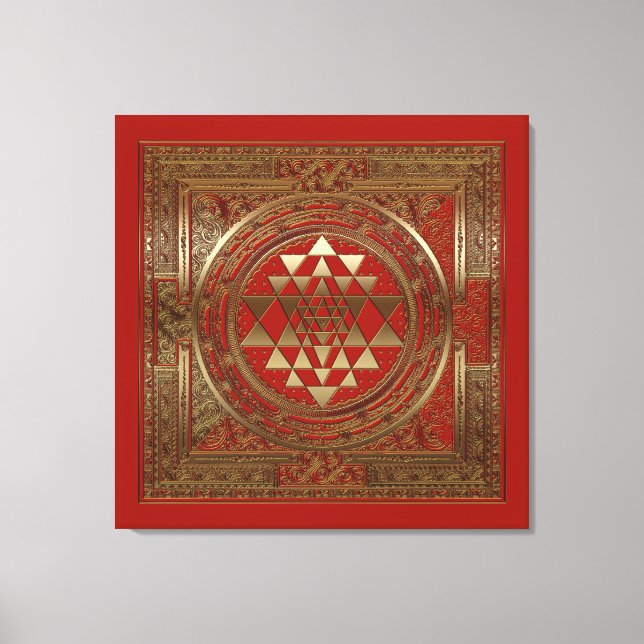 Sri Yantra - Canvas (Frente)
