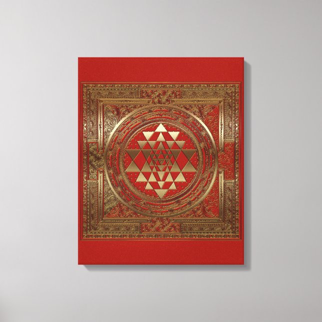Sri Yantra - Canvas (Frente)