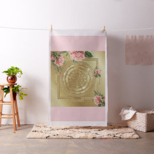 SRI YANTRA e o cheiro dos Rosas - Tecido