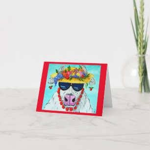 Srta. Thelma, os cartões de vazio Feliz