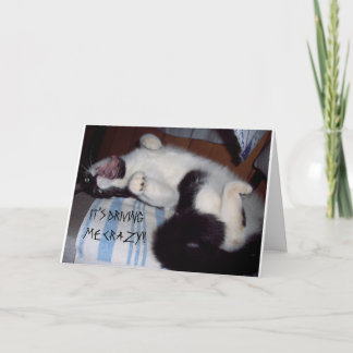 SRTA. VOCÊ VEM PARA CASA EM BREVE CARTÃO