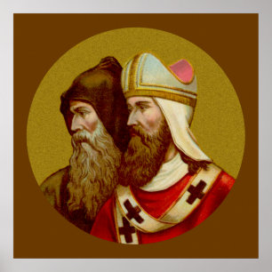 SS. Poster nº 2 do Cyril & Methodius (M 001)