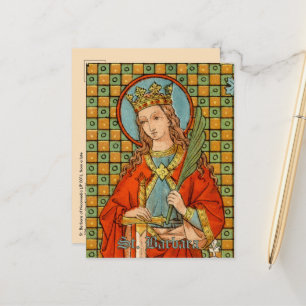 St. Barbara (JP 01) Cartão Postal 1