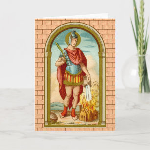 St. Florian de Lorch (BK 32) Cartão de Cumprimento