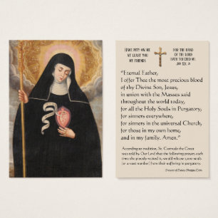 St. Gertrudes o cartão santamente da grande oraç