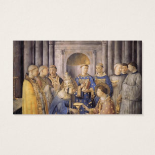 St. Lawrence do Fra Angelico- St Peter Consacrates