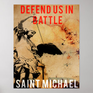 St Michael - defenda-nos na batalha! - Poster