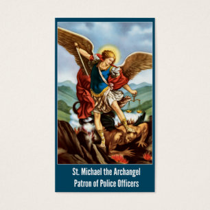 St Michael o agente da polícia da oração do