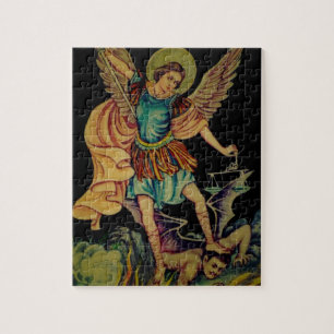 St Michael o quebra-cabeça do anjo do arco