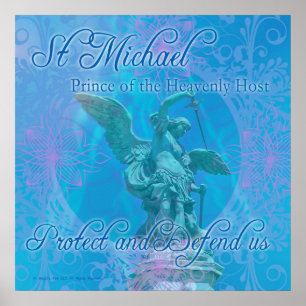 St Michael - proteja-nos e defenda-! poster