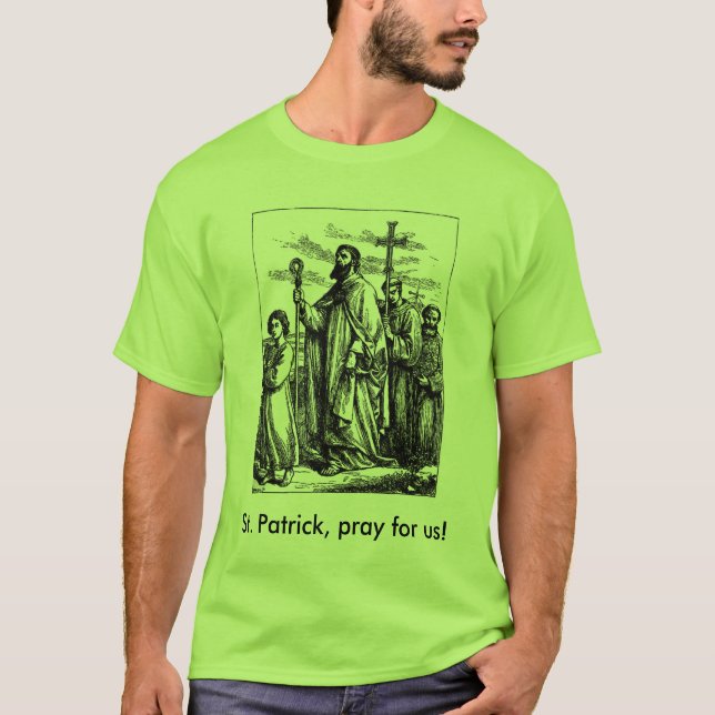 St Patrick, consumidor da camisa de Ireland (Frente)