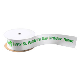 St Patrick's Day Birthday Personalized Name