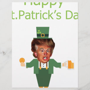 st patrics trump leprechaun