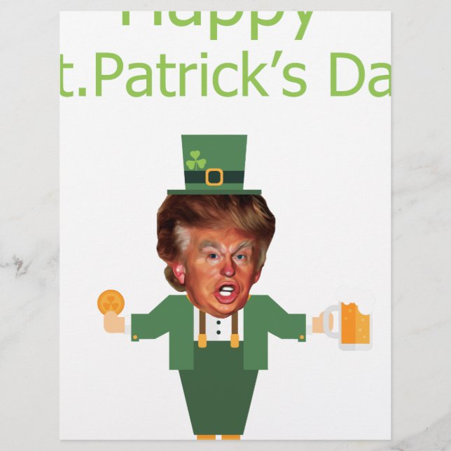 st patrics trump leprechaun (Frente)