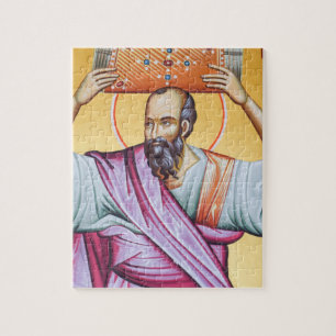 St Paul o quebra-cabeça bizantino do ícone do