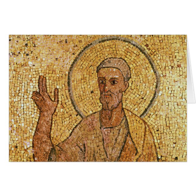 St Peter, da cripta de St Peter, ANÚNCIO c.700 (Frente Horizontal)