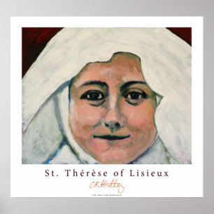 St. Thérèse do poster de Lisieux