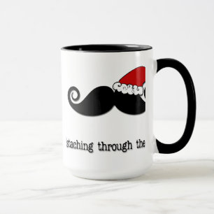 Staching através da neve… - Caneca