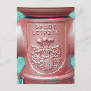 Stadt Leipzig, Alemanha Cartão postal