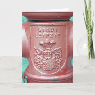 Stadt Leipzig, Alemanha - Cartão Saudável