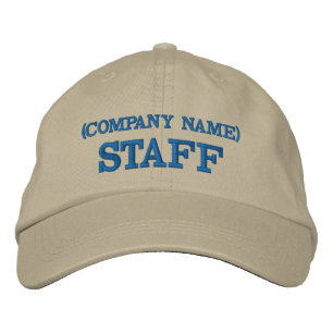 STAFF Boné Boné de Equipe Bordado Personalizado