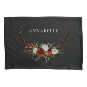 Stag antler terracotta sage verde-botânico floral