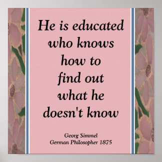 Stained Glass Mosaic Education Poster .