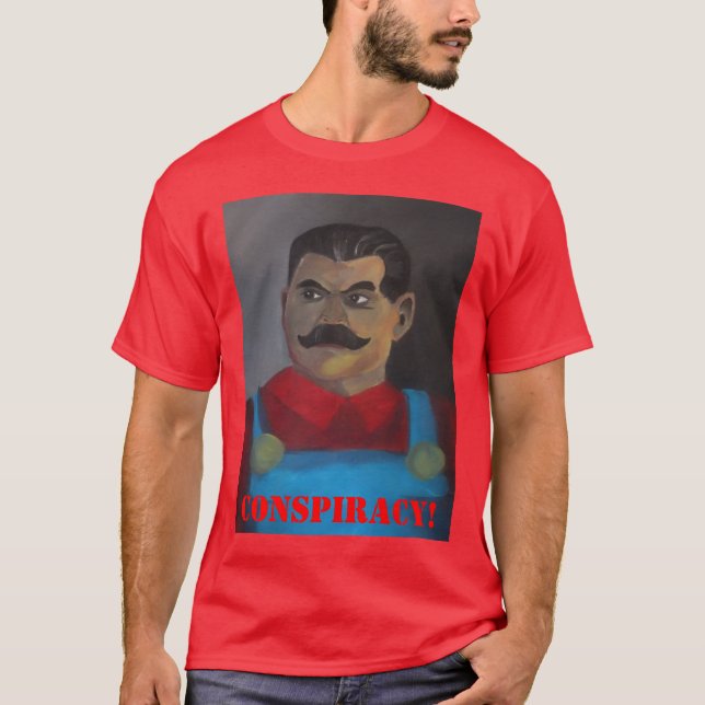Stalin é t-shirt de Mario (Frente)