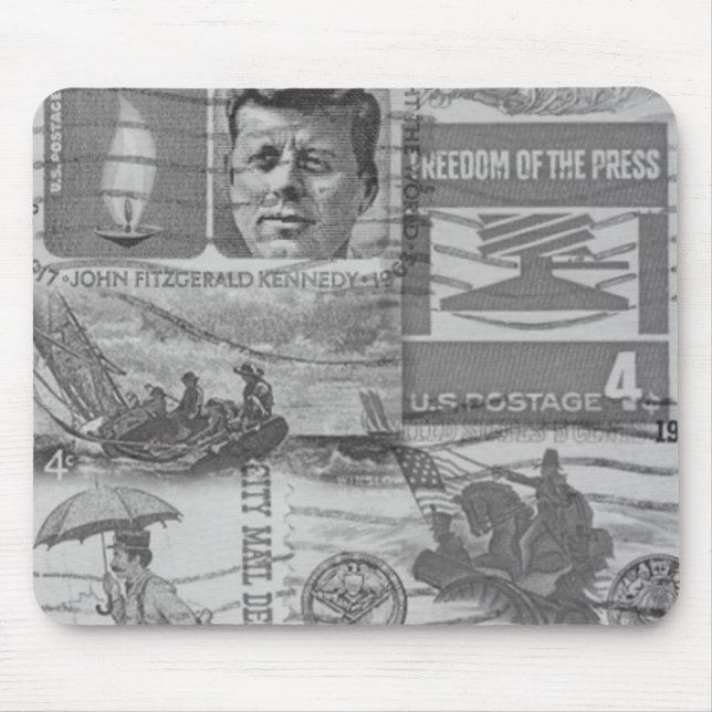 Stamps Mousepad Antigo (Frente)