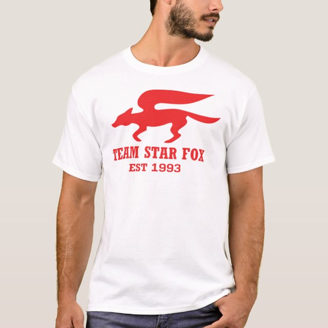Star Fox Emblem Red - Camisa Essencial (Frente)