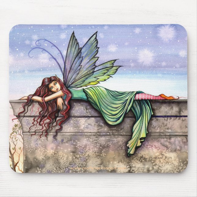 Star Gazer Fairy Mousepad por Molly Harrison (Frente)