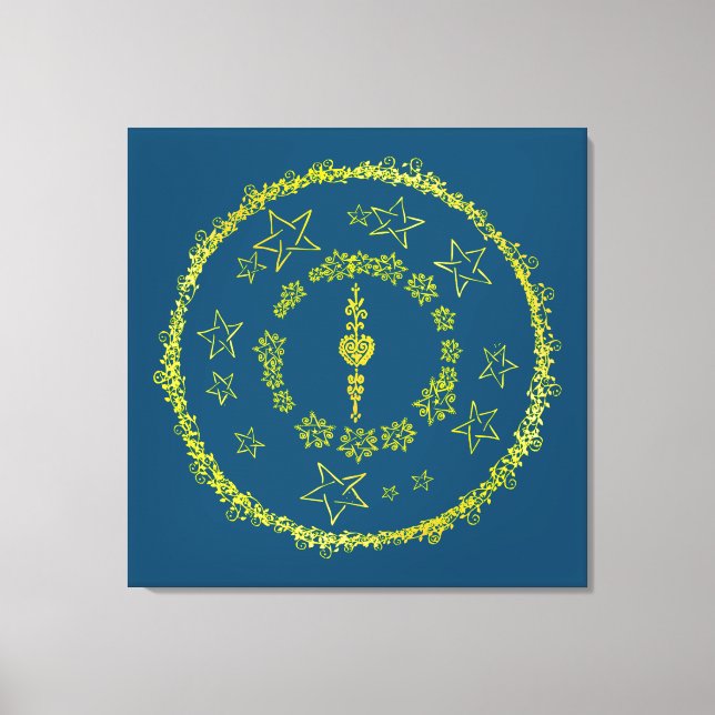 Star Mandala - Canvas (Frente)
