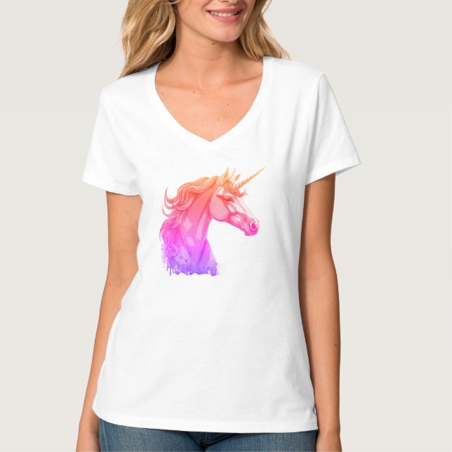 Star Unicorn – Women's T-Shirt (Frente)