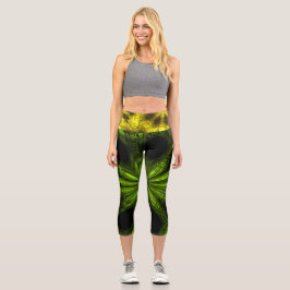 Starburst High Waisted Capris