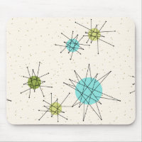 Starbursts atômico icónico Mousepad